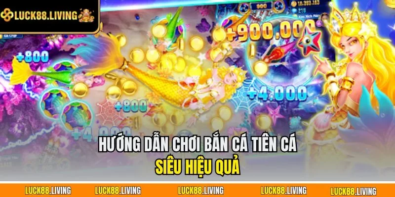 Hướng dẫn chơi Bắn Cá Tiên Cá siêu hiệu quả